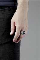 Anello Nove25 Puntinati in Argento Agata N25ANEPQ073-11 - N25ANEPQ073-11